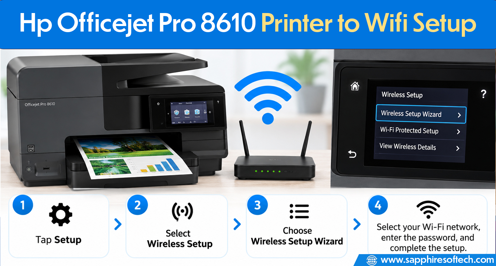 HP Officejet Pro 8610 WiFi Setup: Troubleshooting and Driver Installation