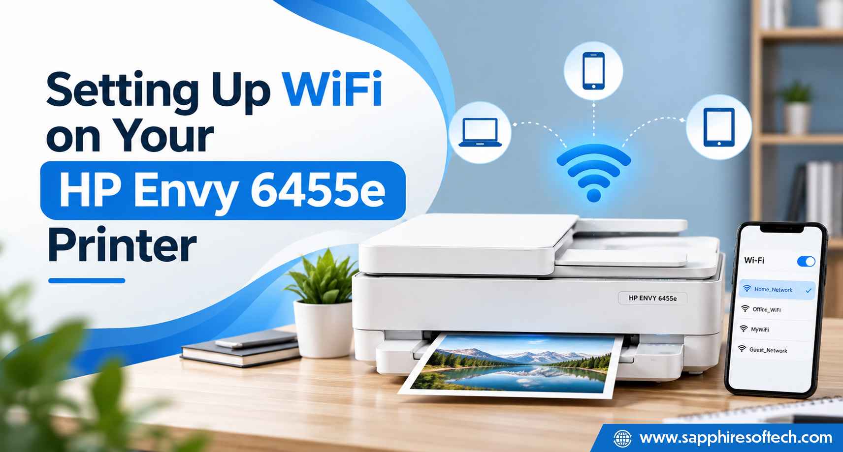 HP Envy 6455e WiFi Setup: Complete Guide to Connect Your Printer to WiFi