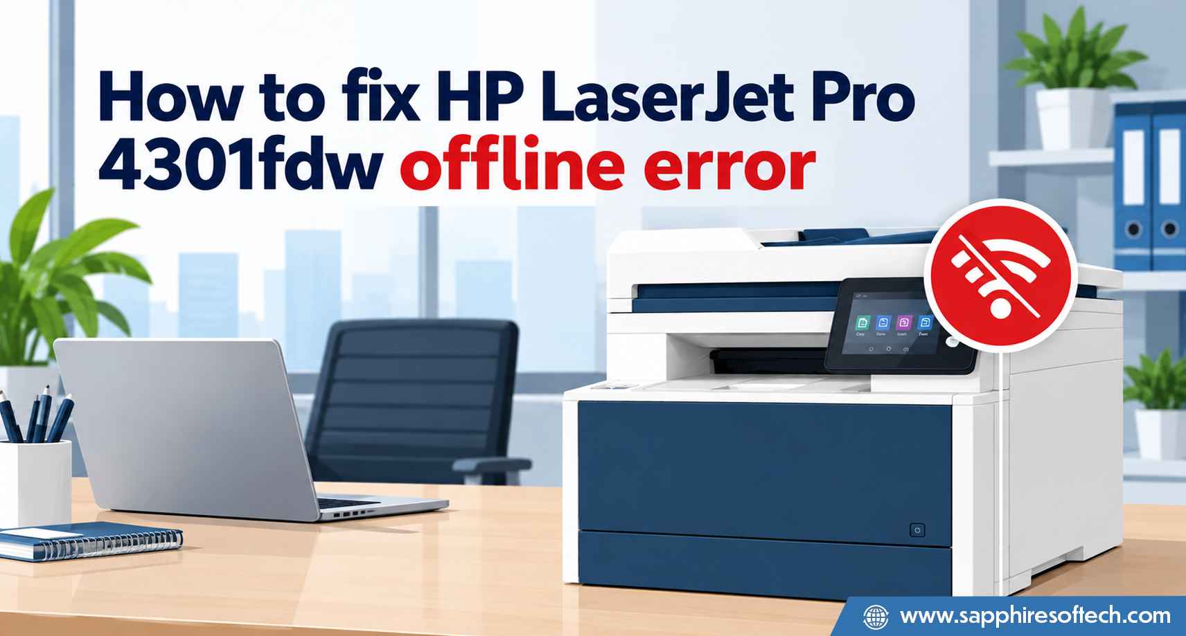 Why Does My HP LaserJet Pro 4301fdw Printer Keep Going Offline?