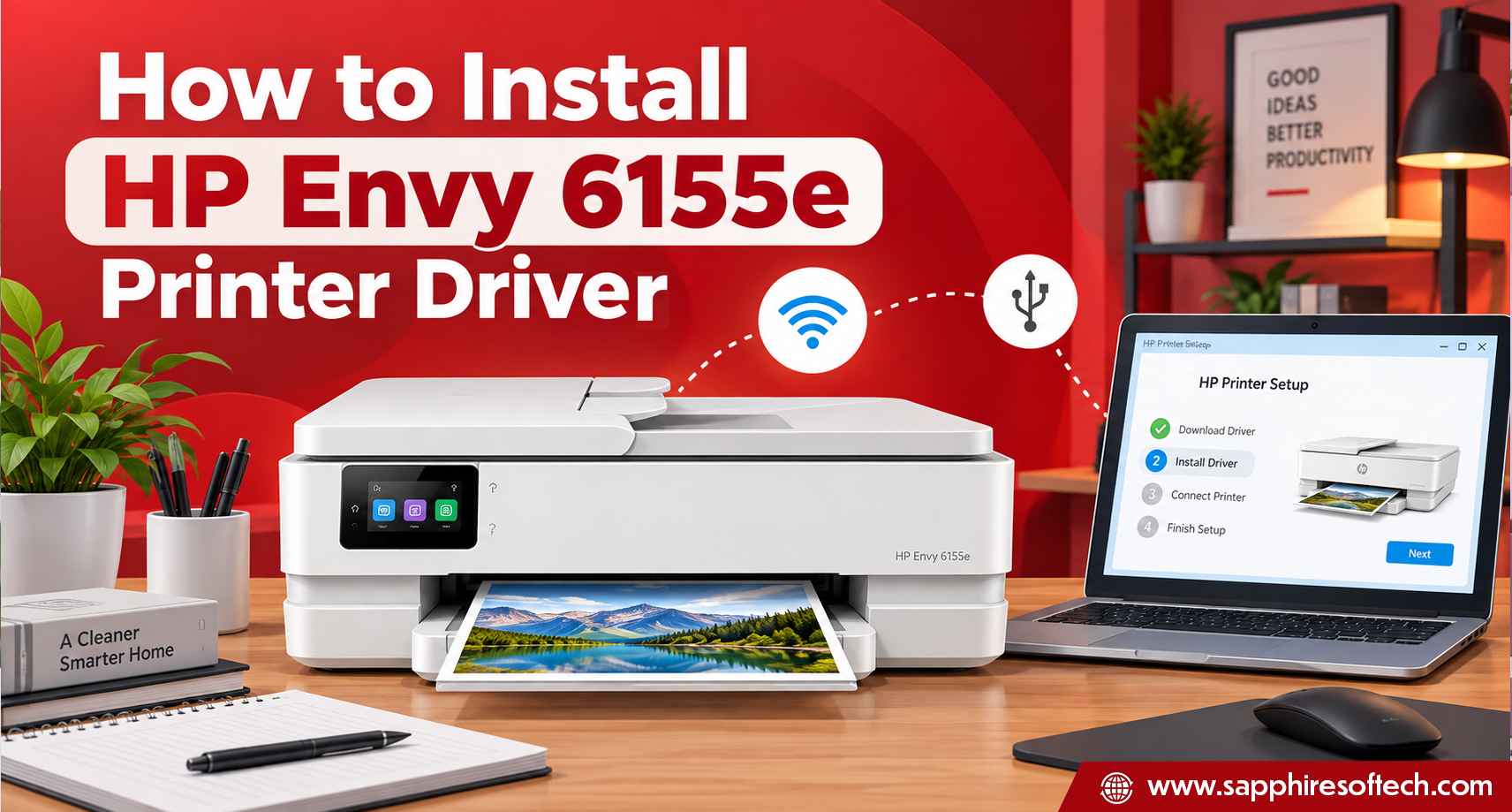 How to Install HP Envy 6155e Printer Driver (Step-by-Step Guide)